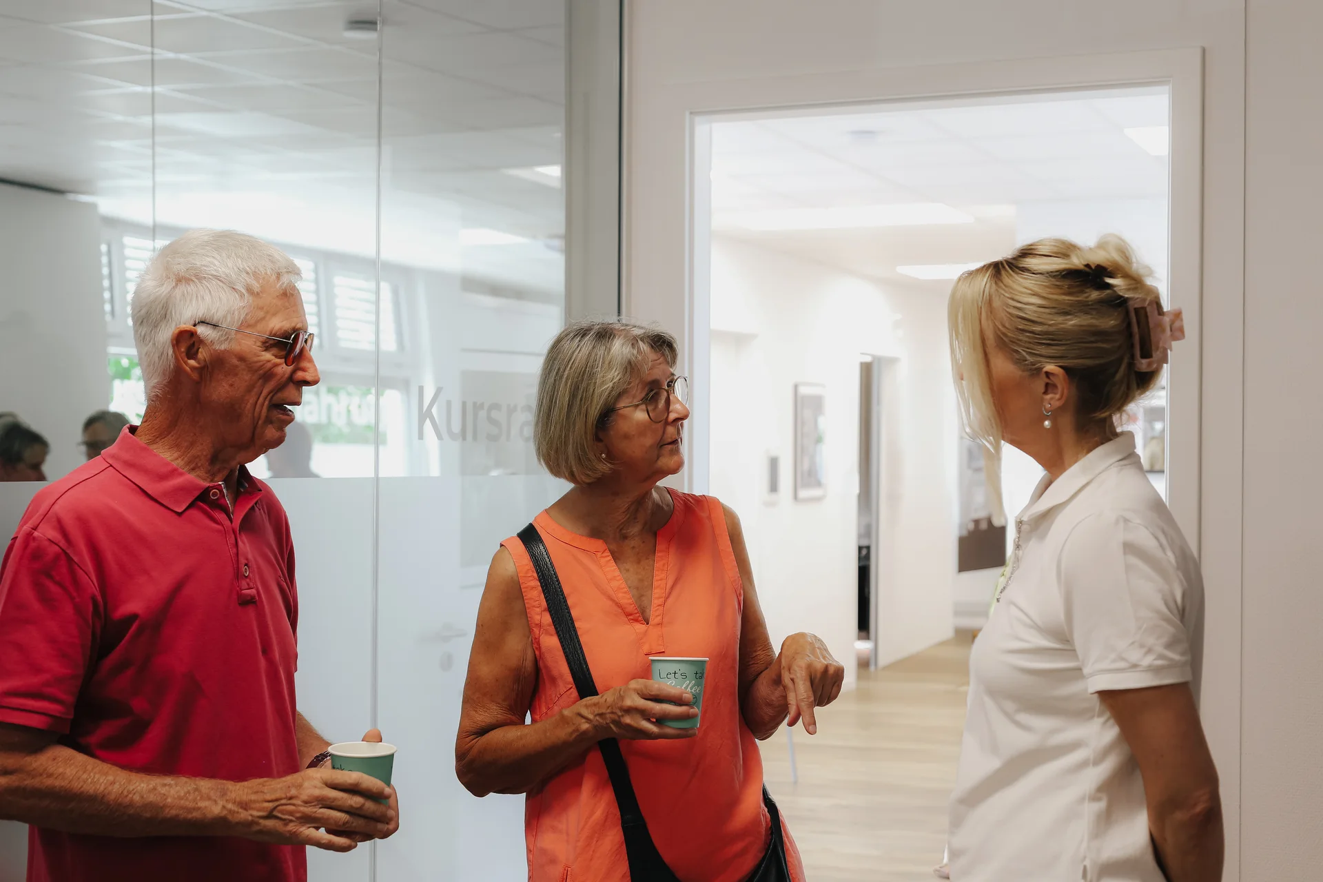 Persönliches Kennenlernen im cube of mobility